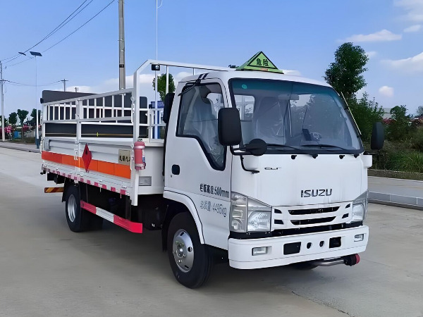 慶鈴藍(lán)牌氣瓶運(yùn)輸車